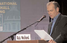 Moderator Rick Weiland
