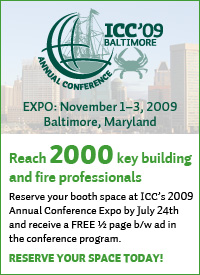 2009 ICC Annual Conference Expo Reservations