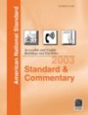 Accessible and Usable Buildings and Facilities 2003 Standard and Commentary