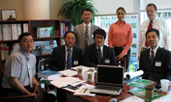 Staff Meets with Korean Delegation
