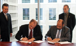 MOU Finalized with Saudi Arabia