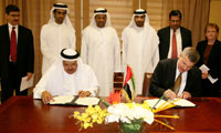 Abu Dhabi Signing Photo