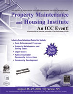 ICC Property Maintenance and Housing Institute
