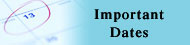 Important Dates