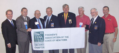 FASNY Receives New Chapter Banner at Conference.